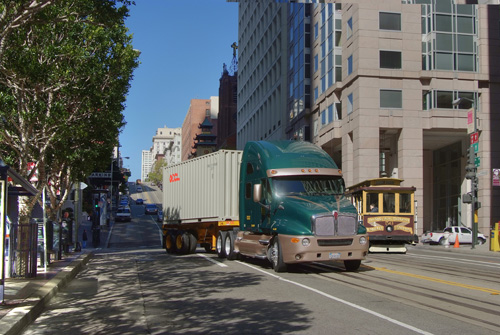 Truck in San Francisco